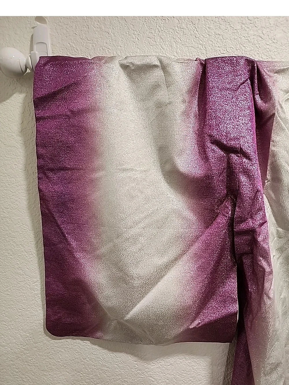 Vintage Japanese kimono Pink Purple White Beautiful Silk Kimono robe
